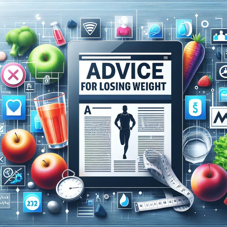 Consejos para perder peso, alimentos y tecnología