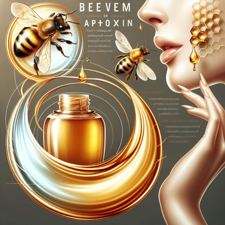 El veneno de abeja o la apitoxina para una piel joven y cuidada