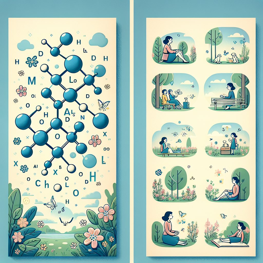 Ilustraciones sobre ciencia y vida cotidiana.